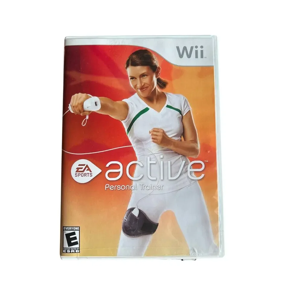 Wii Active Personal Trainer w/ Active Accessory Pack Leg Strap & Resistance Band